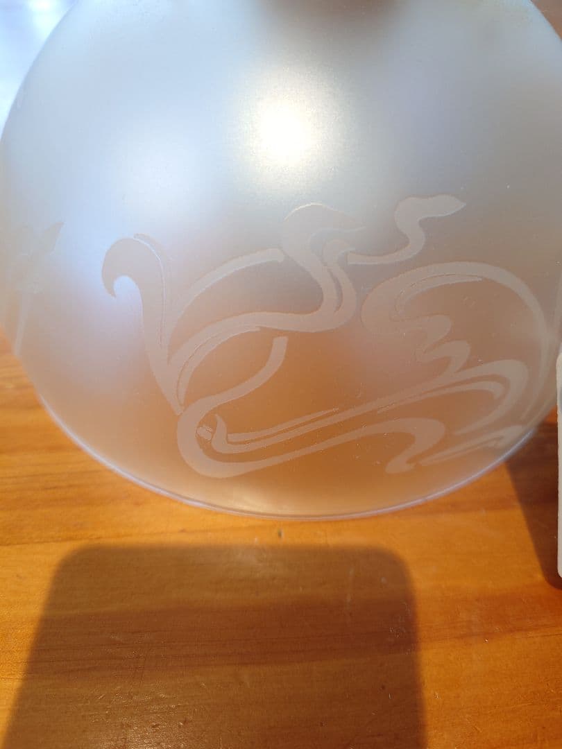 大塚家具　イタリアVianne製 ガラスシェード シャンデリア　2005年製