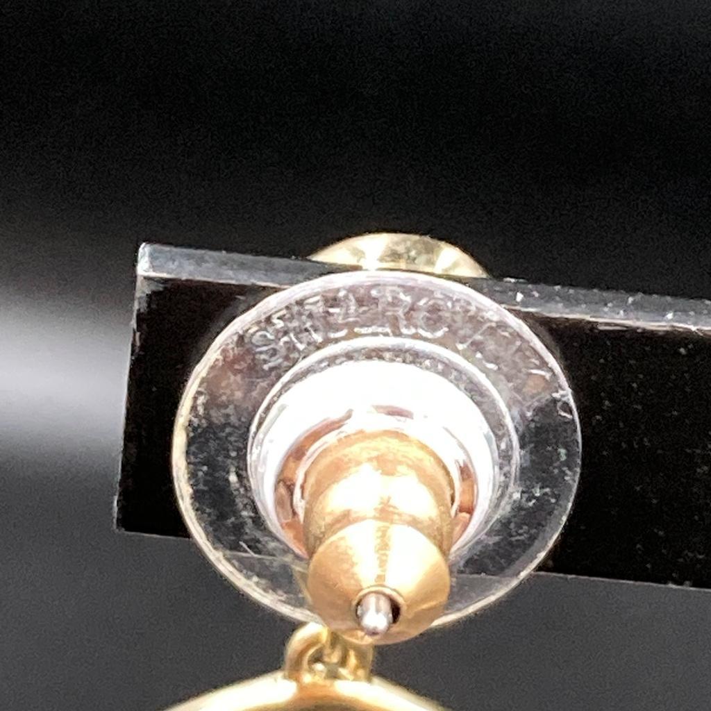 SWAROVSKI スワロフスキー ピアス ドロップ マルチカラー ゴールド