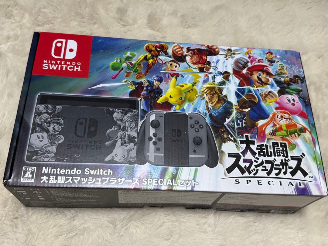 Nintendo Switchスマッシュブラザーズエディション+micro SD