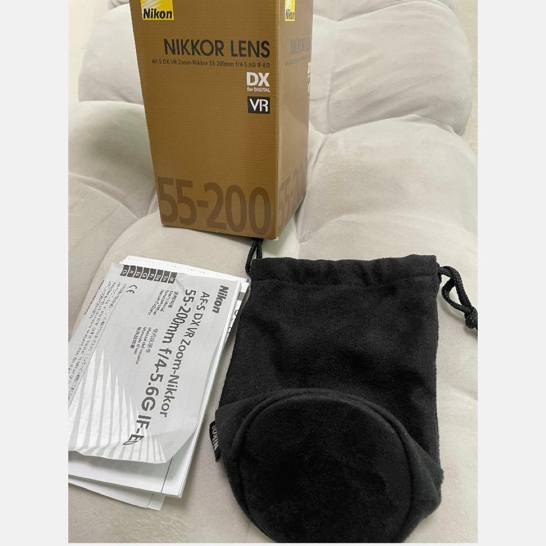 レンズ(ズーム) Nikon DX AF-S 55-200mm F4.5-5.6G IF