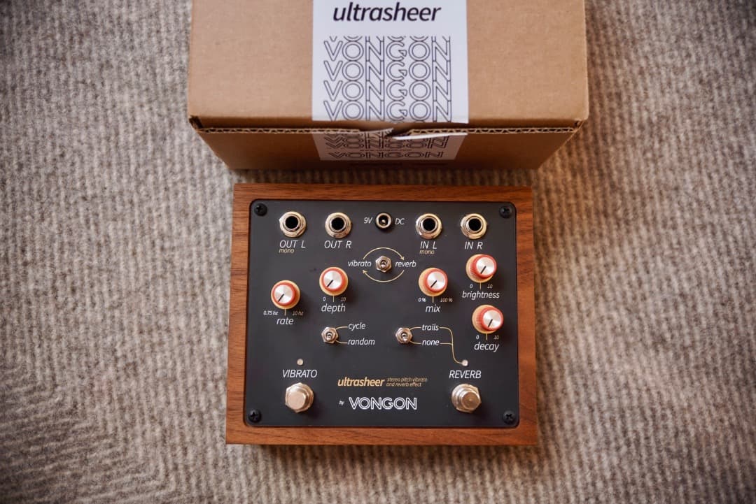 VONGON ultrasheer ステレオリバーブ／ビブラート