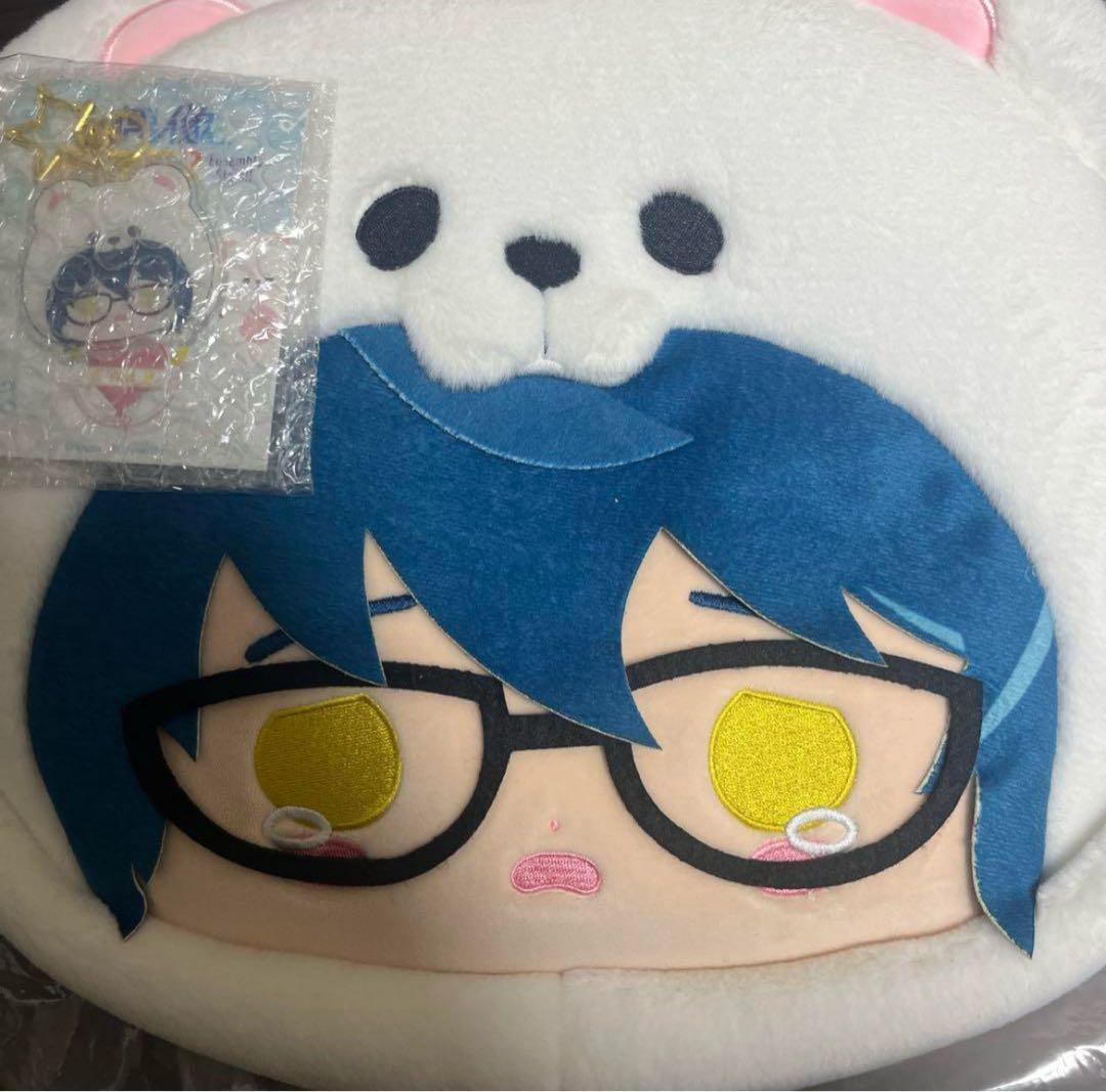 タグ付き あんスタ 中国 白熊バッグ 青葉つむぎ 告白気球 キーホルダーつき