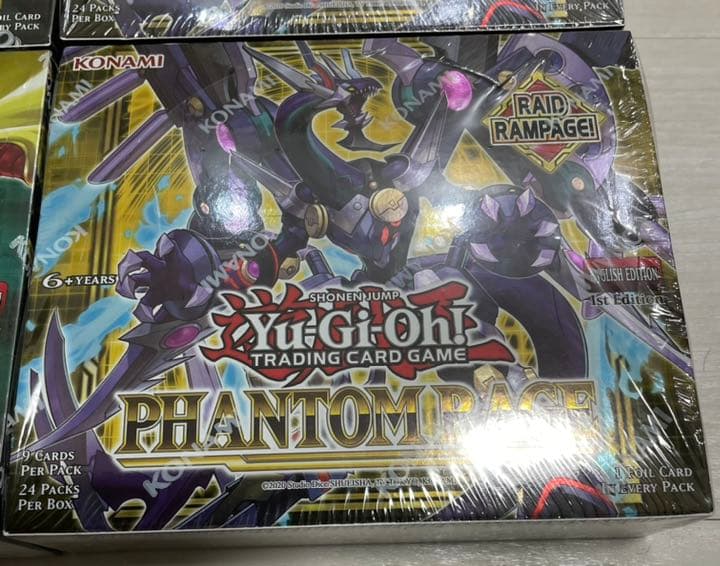 遊戯王OCG デュエルモンスターズ RISE OF DUELIST PHANTOM RAGE 1stEdition