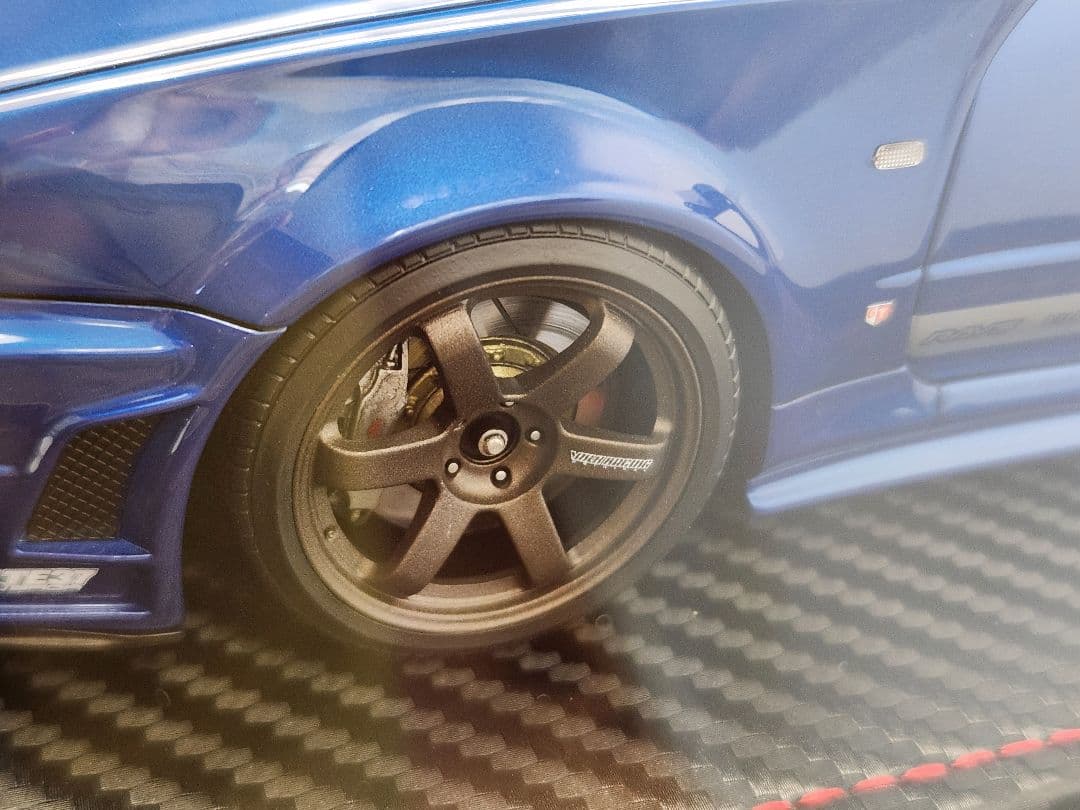 イグニッションモデル1/18TRUST.Greddy34RXエンジン付属