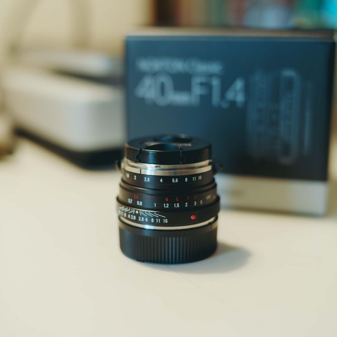 レンズ(単焦点) voigtlander NOKTON 40mm F1.4