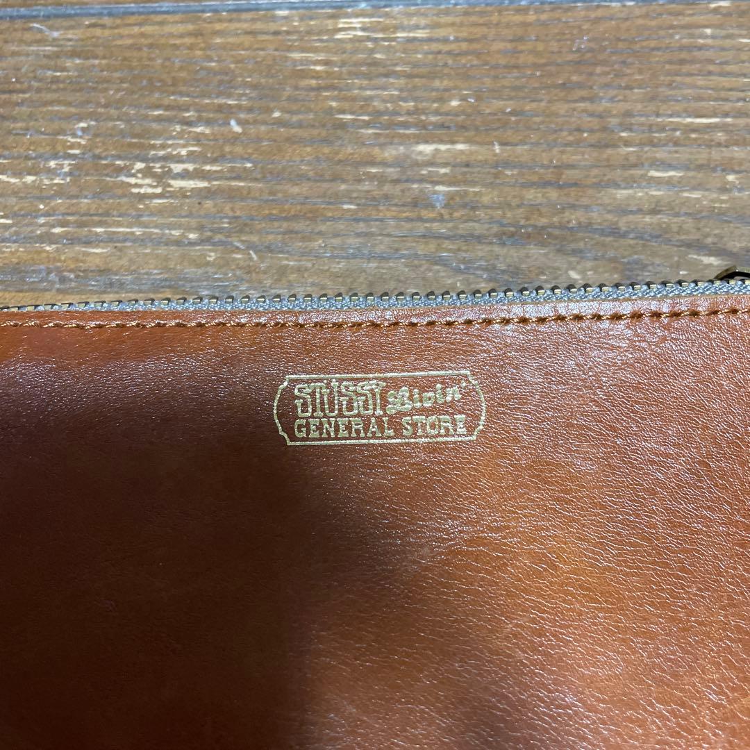 STUSSY livin' GENERAL STORE レザーポーチ