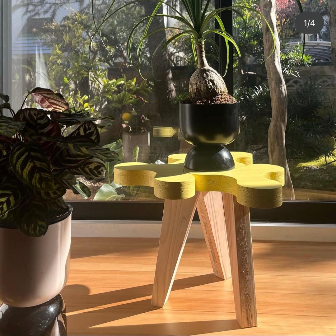 スツール EVANS MIYOSHI RUG CLOVER STOOL