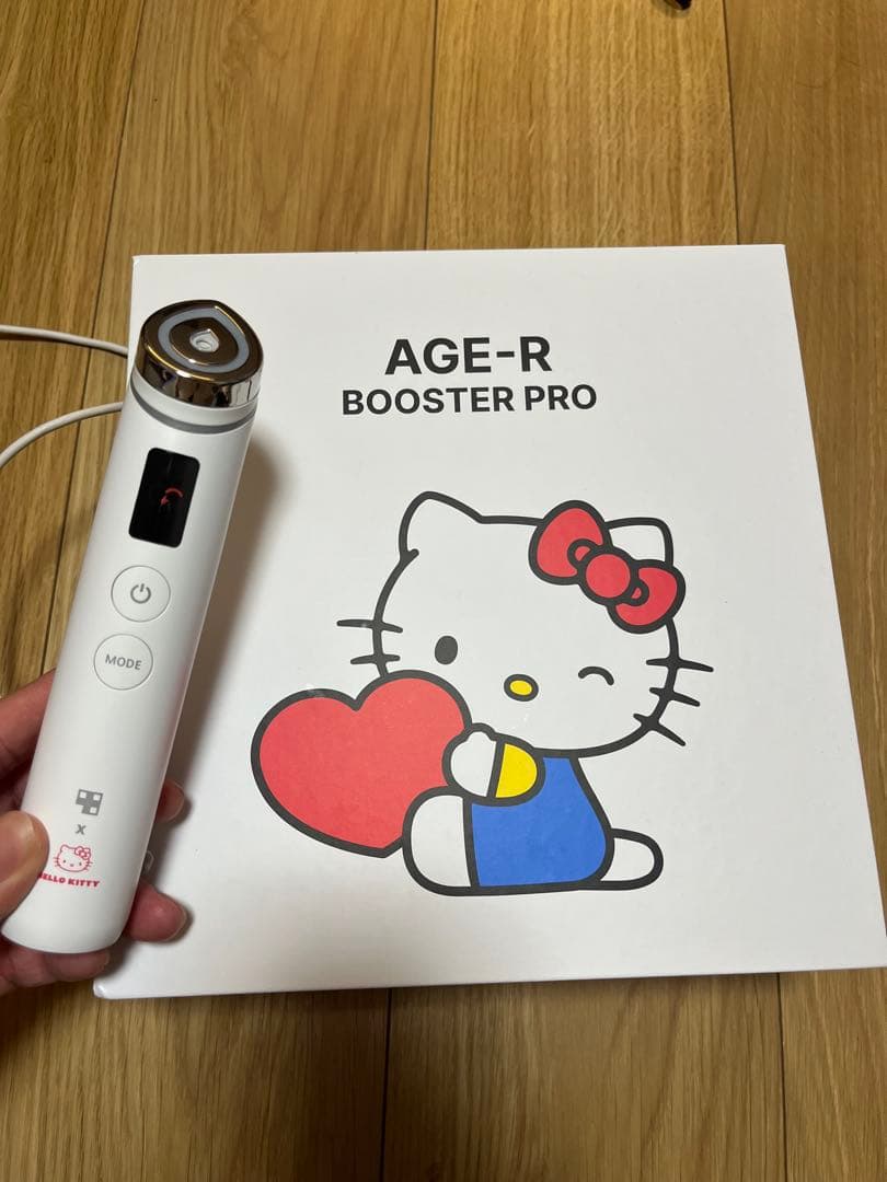 AGE-R BOOSTER PRO 美顔器 ハローキティデザイン