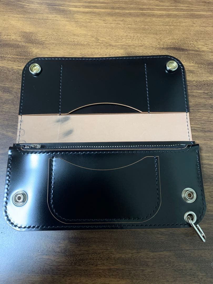 トラッカーウォレット　ロング　コードバン