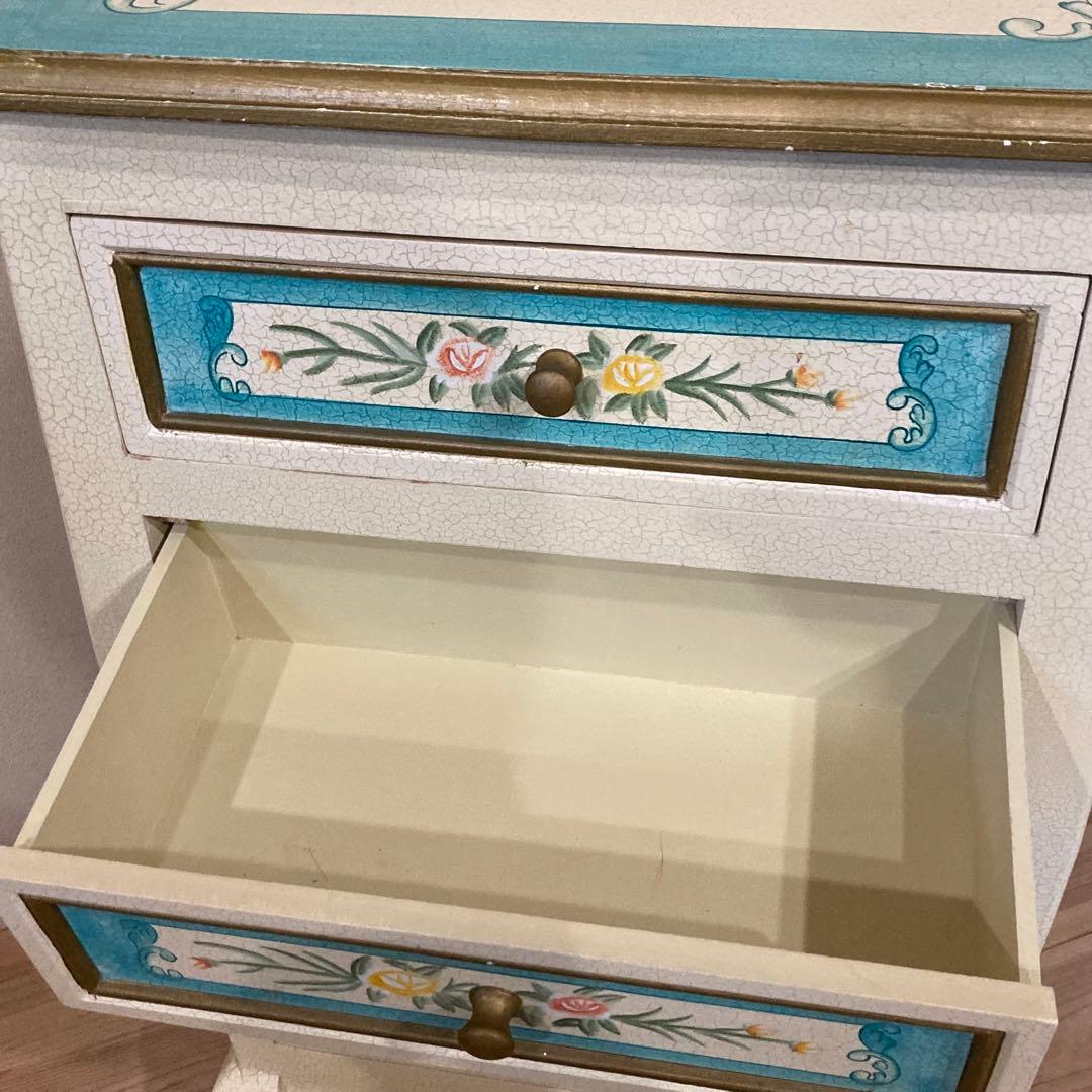 ロココ調 キャビネット 猫足 家具 収納 タンス インテリア アンティーク