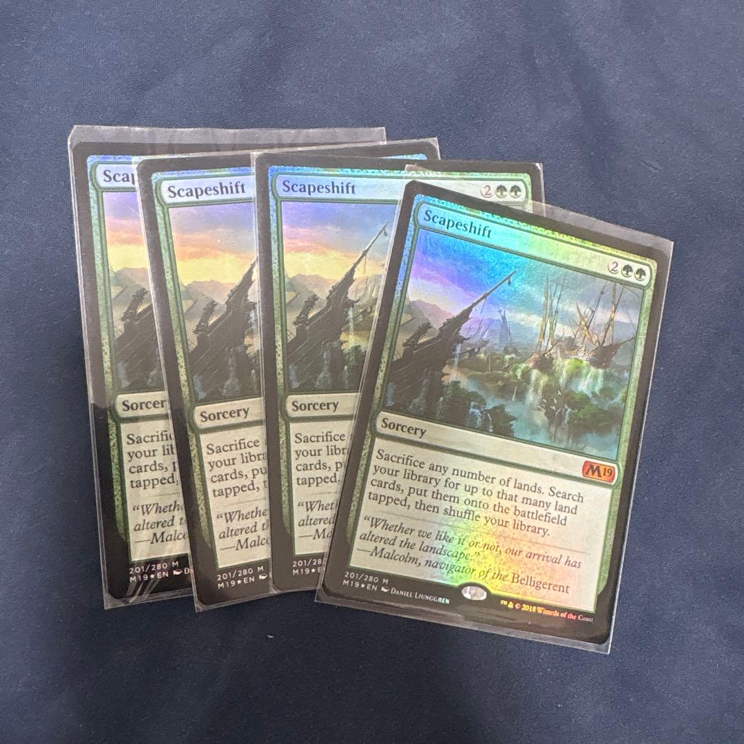 風景の変容 英語版 Foil 4枚セット[M19]