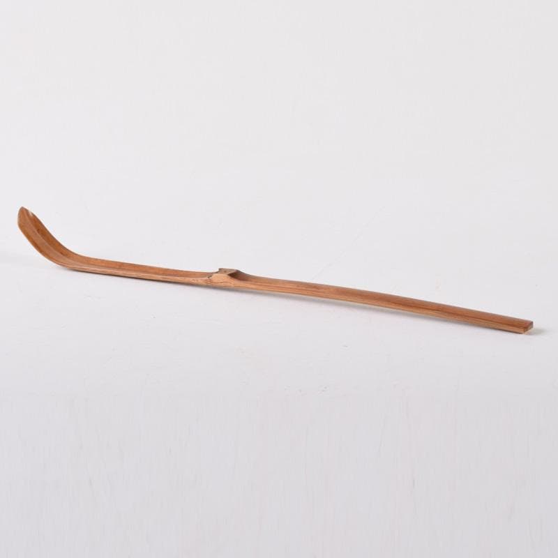 茶道具　瑞鳳主　茶杓　景州老師下削　銘「信夫の春」　書付　共筒共箱　V　7371