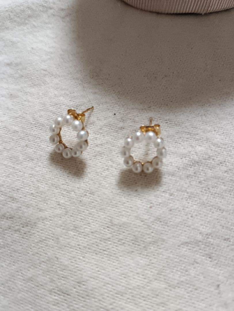 eteサークルパールピアス