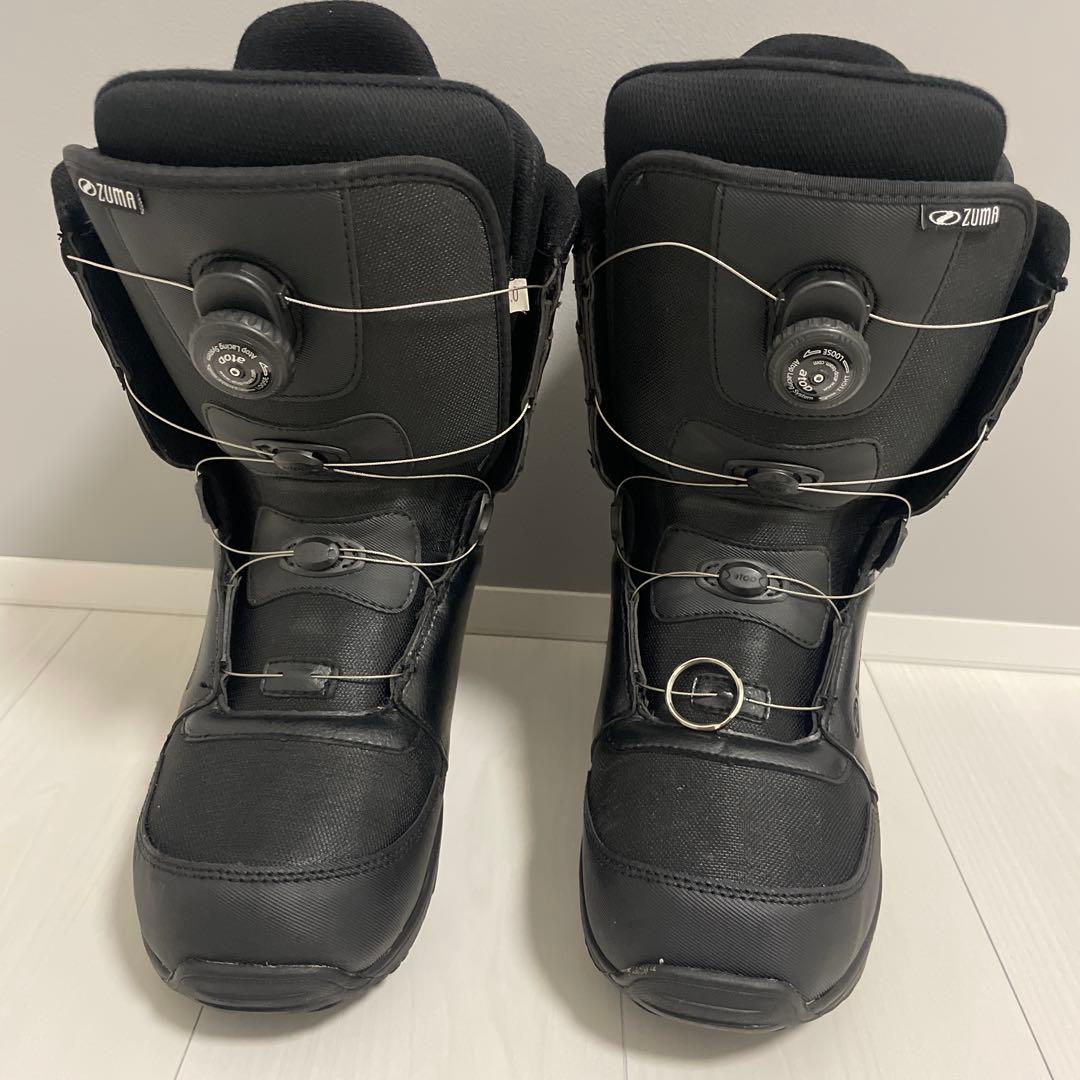 ZUMA スノーボードブーツ 27.0cm（黒）
