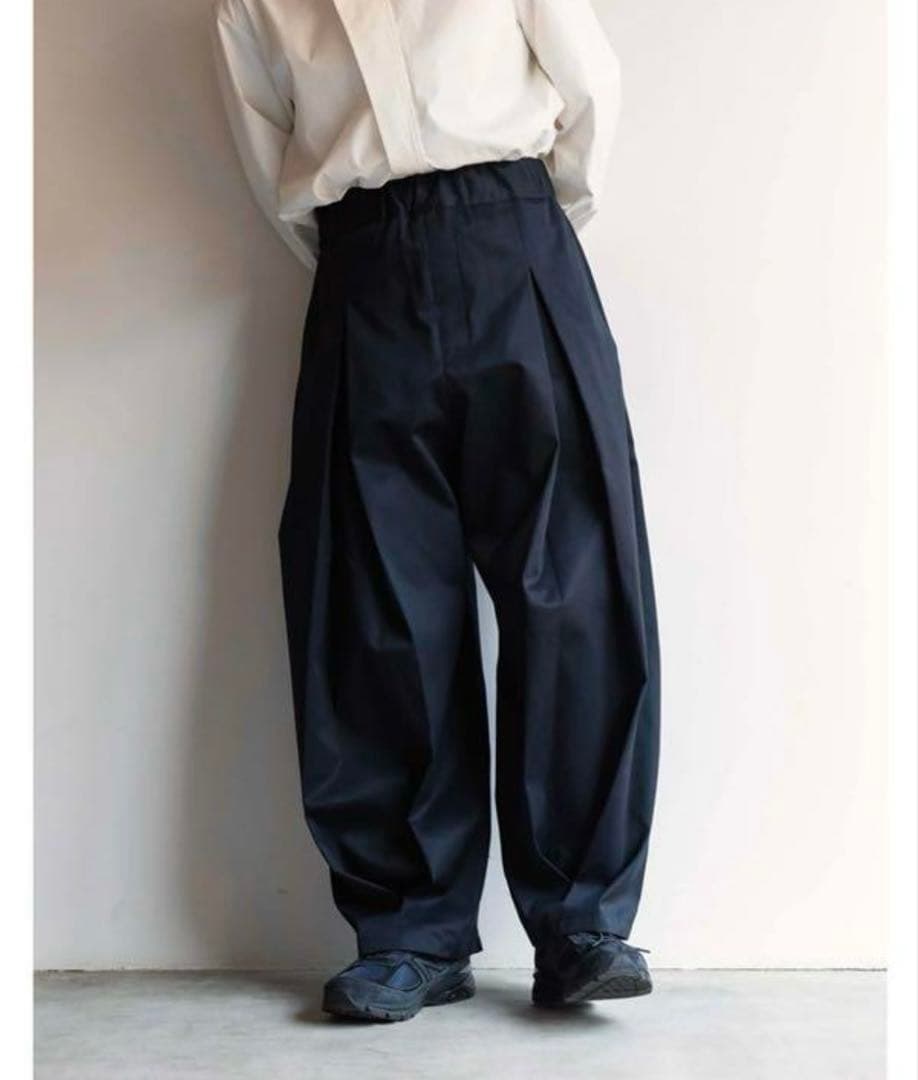 パンツ sage NATION 22SS BOX PLEAT PANTS