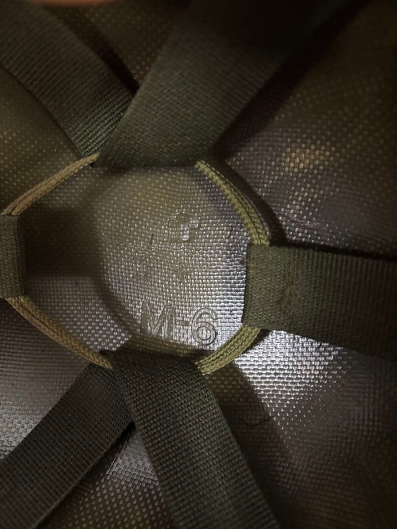 米軍　実物 PASGTフリッツヘルメット　ウッドランド　MEDIUM 送料無料