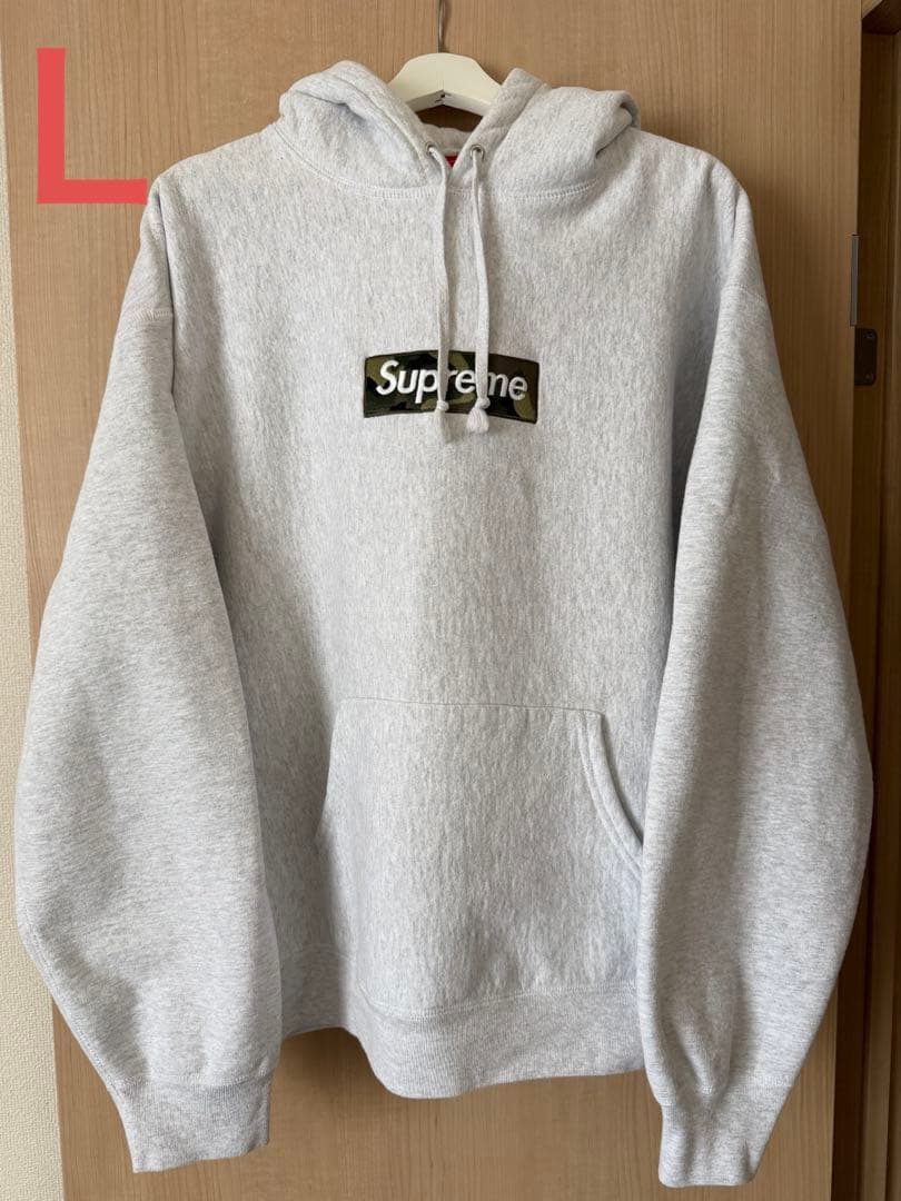 【極美品】Supreme Box Logo Hooded Sweatshirt