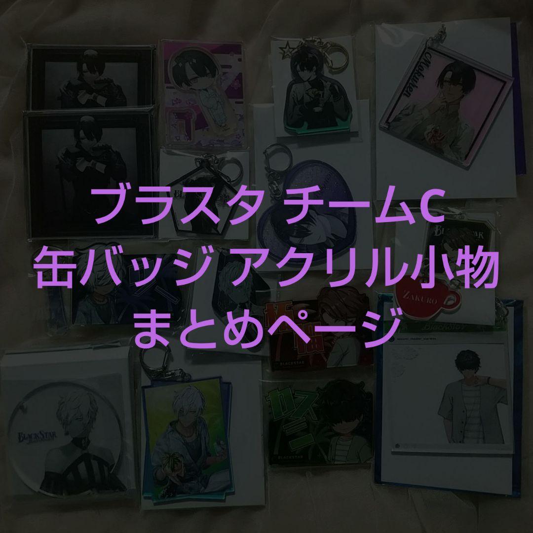 ブラスタ チームC まとめページ 缶バッジ アクキー アクスタ 小物