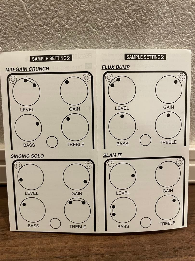 【生産終了・新品・未使用】Mesa Boogie Flux-Drive