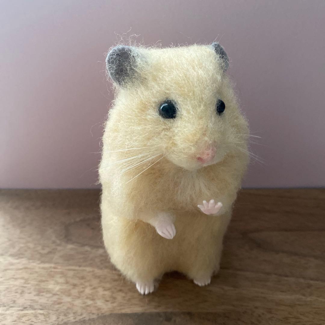 【羊毛フェルト】ハムスター★オーダー（S ）