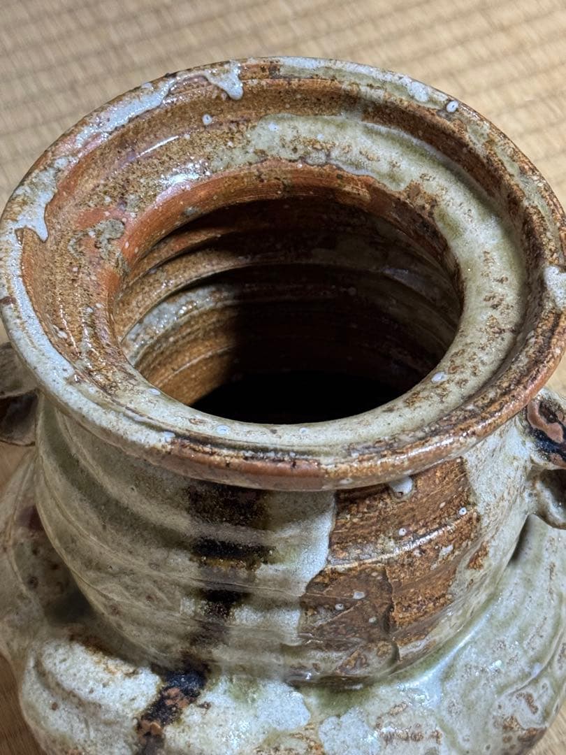 加藤光右衛門　美濃伊賀　水指