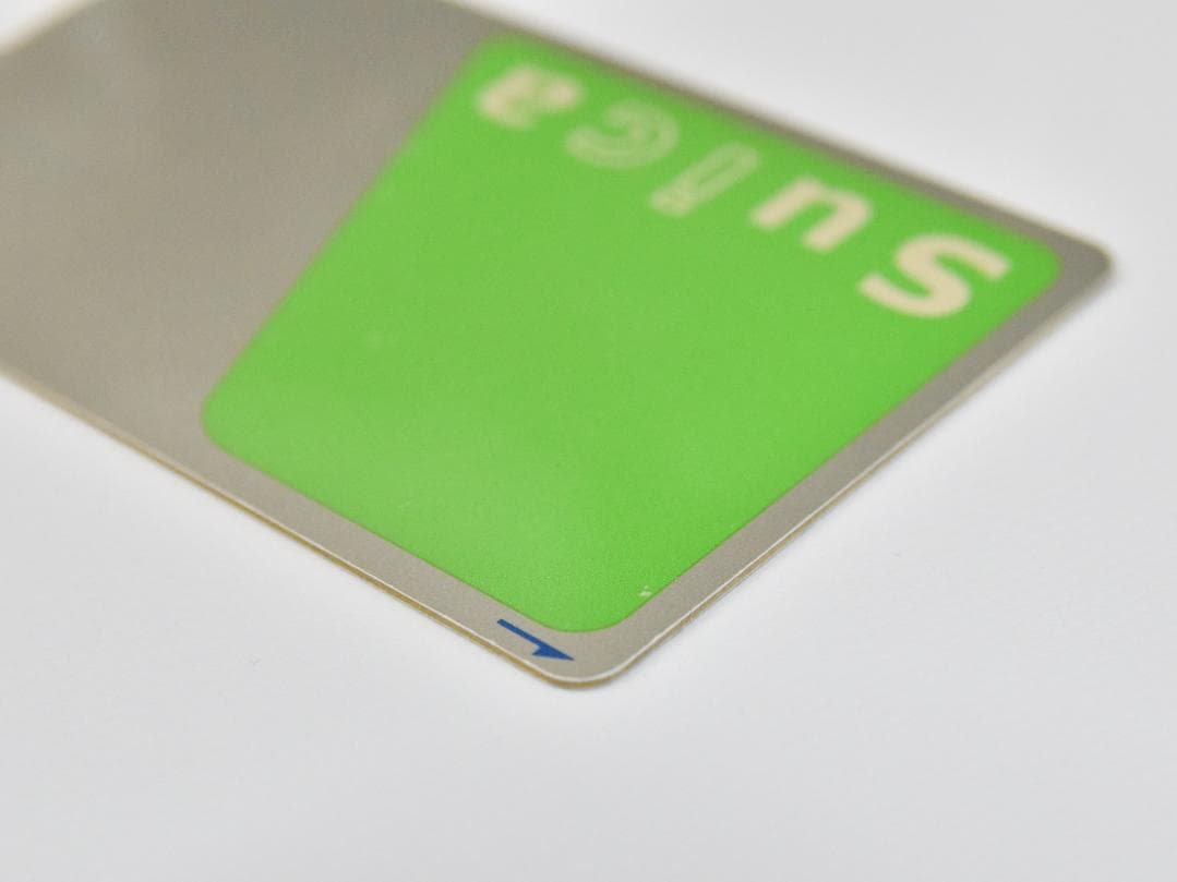 初期 Suica イオカード 無記名　ペンギンなし スイカ