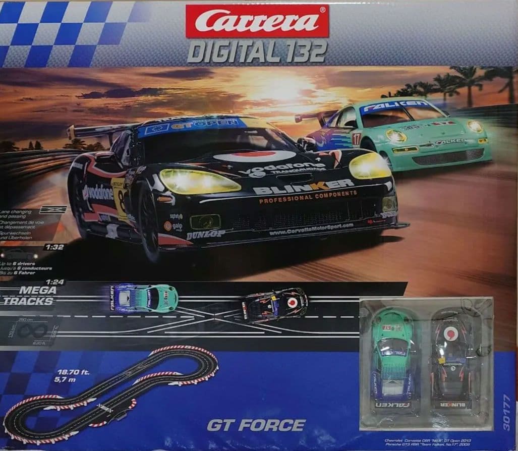 カレラデジタル132GT FORCEコースセット　 カレラデジタルCarrera