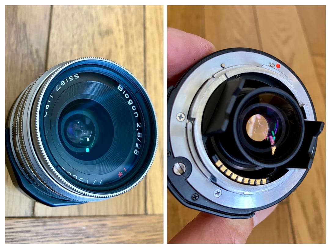 CONTAX G1+レンズ3本（28,45,90mm）+フラッシュTLA200等