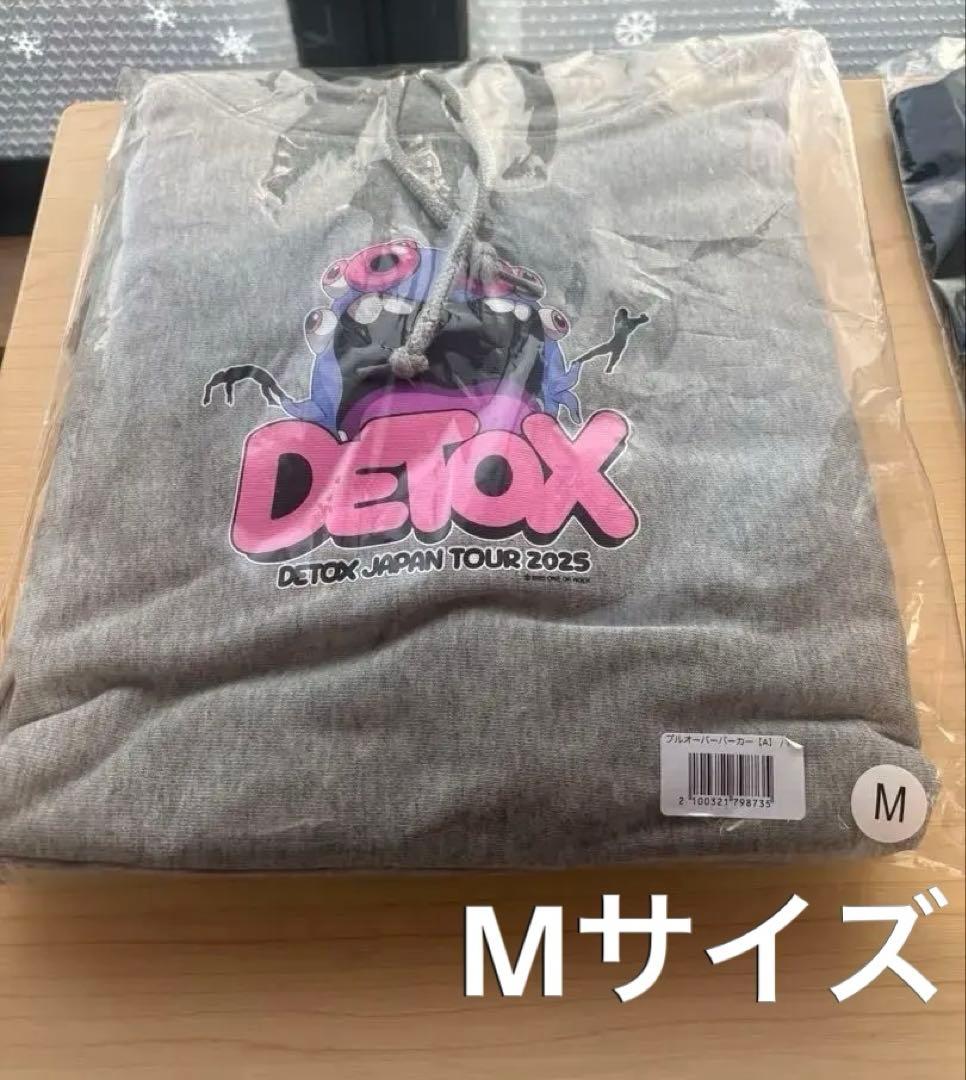 ONE OK ROCK ワンオク プルオーバーパーカー DETOX Mサイズ