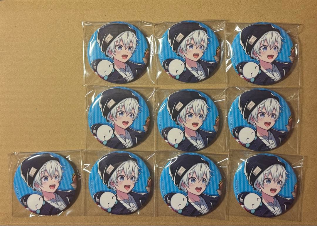 ドズル社　ウェンディーズ缶バッジ　おらふくん11個セット