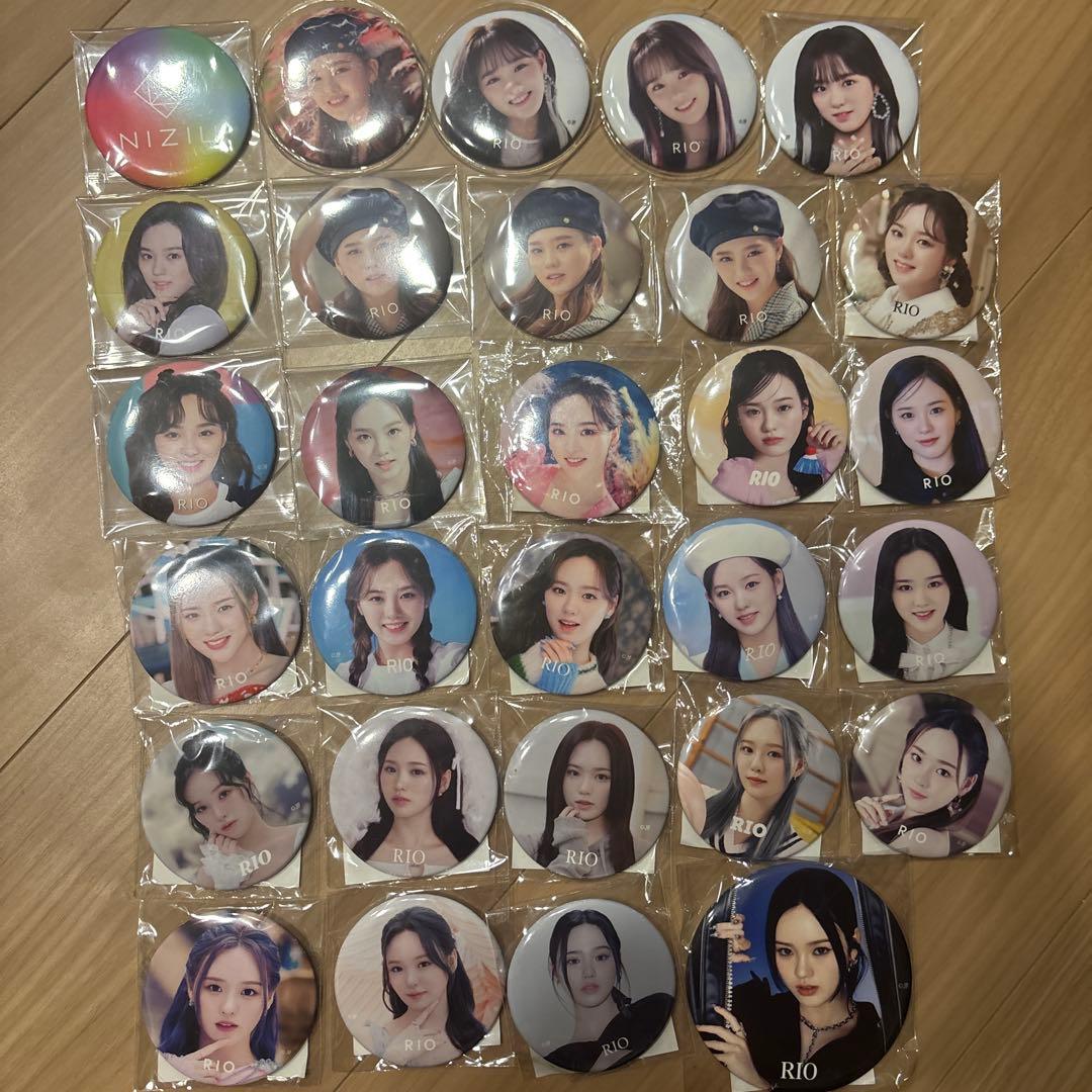 NiziU リオ 缶バッジ
