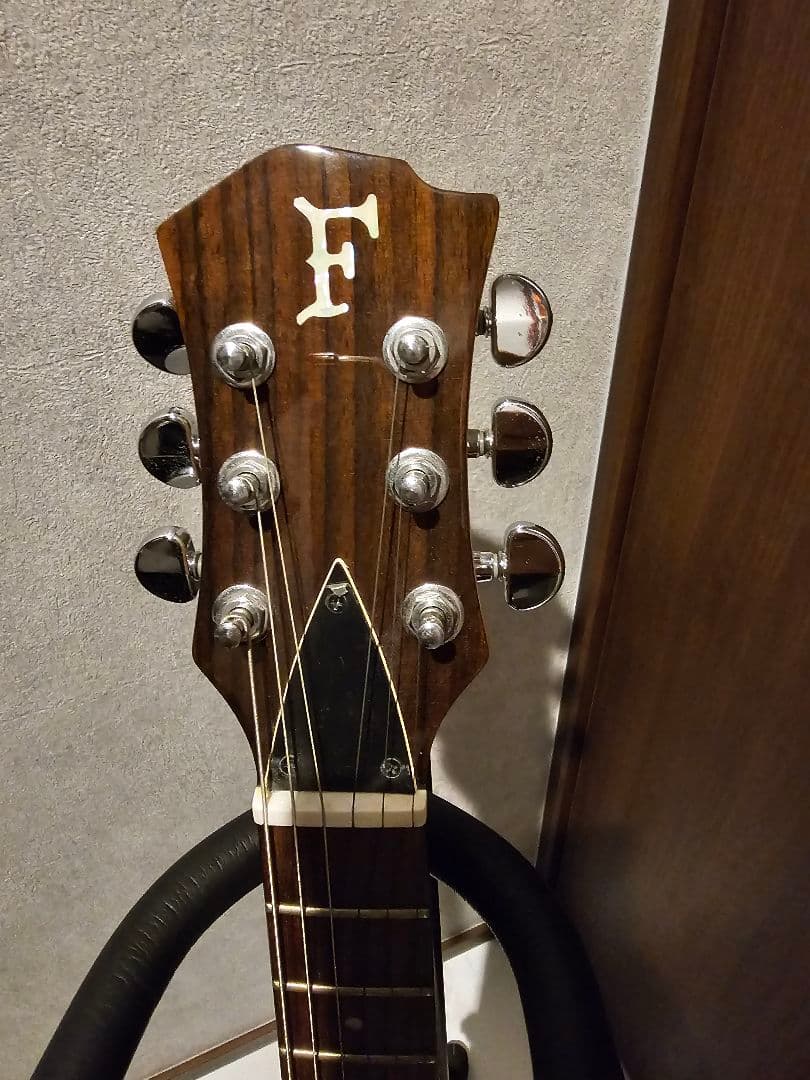 FERNANDES hideモデル ミニ ギター 薔薇髑髏 SKULL ROSE