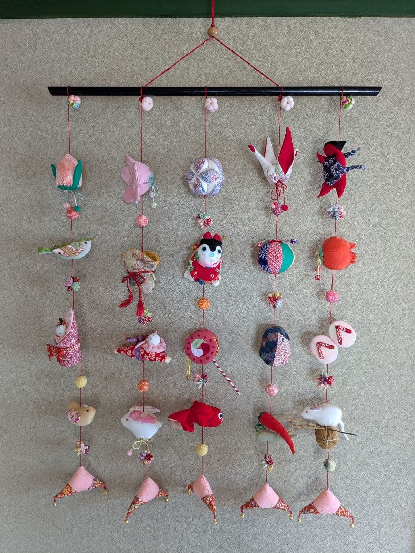 つるし雛 吊るし飾り ちりめん細工ハンドメイド