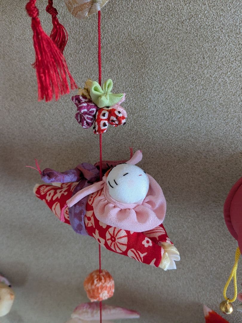 つるし雛 吊るし飾り ちりめん細工ハンドメイド