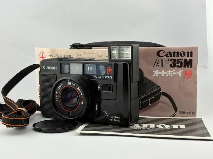 ★美品★ キヤノン CANON AF35M 初代オートボーイ ★機能良好★