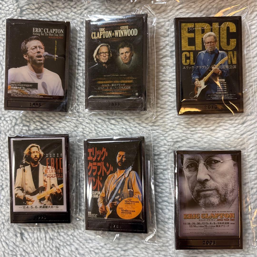 リ*ん様 エリック・クラプトン ピンバッジ（3×4cm）23点