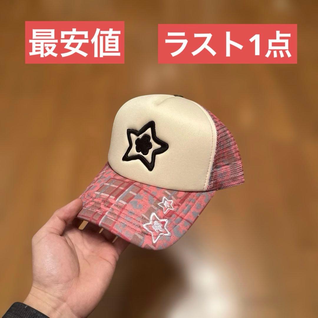 starteam mesh cap pink スターチーム キャップ