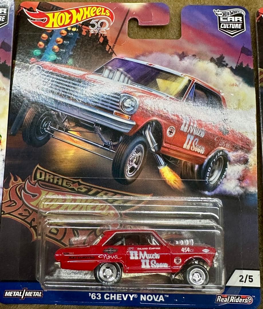 ホットウィール HotWheels Drag Strip Demon 5台セット