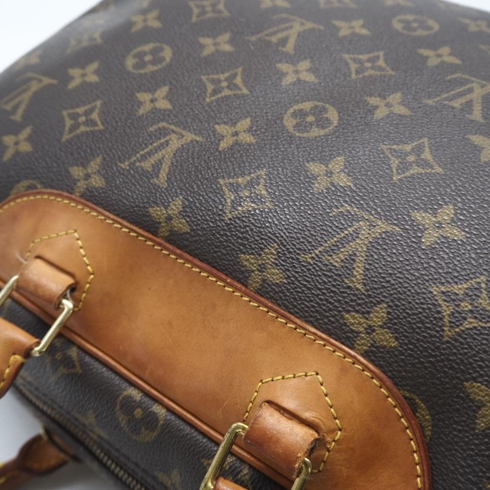 LOUIS VUITTON ハンドバッグ モノグラム ドーヴィル ブラウン 茶