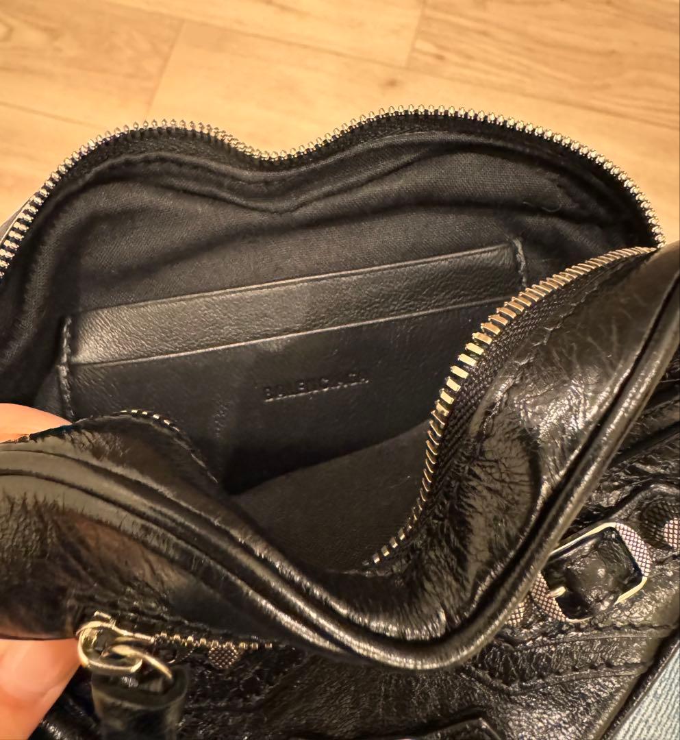 BALENCIAGA Le Cagole ハート ミニバッグ チェーン