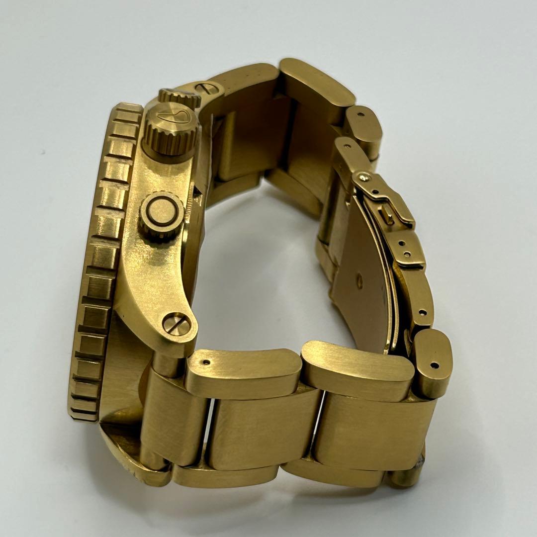 【美品】NIXON THE 51-30 CHRONO 黒金 腕時計 動作良好
