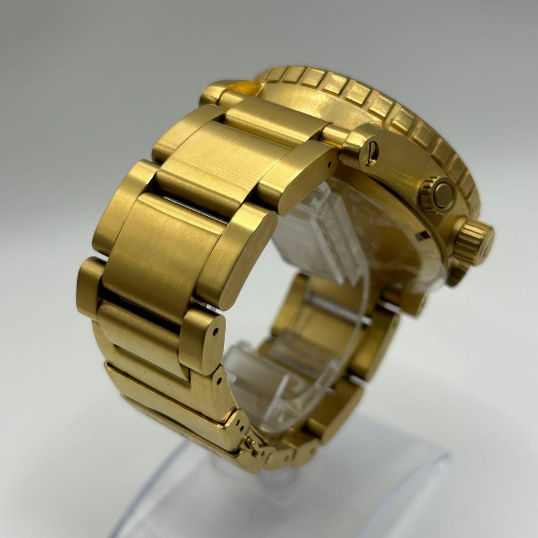 【美品】NIXON THE 51-30 CHRONO 黒金 腕時計 動作良好