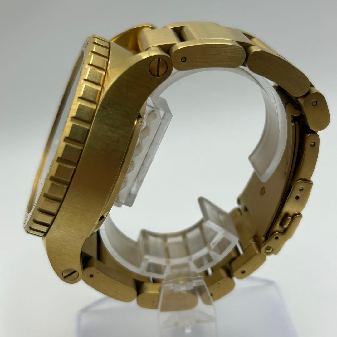 【美品】NIXON THE 51-30 CHRONO 黒金 腕時計 動作良好