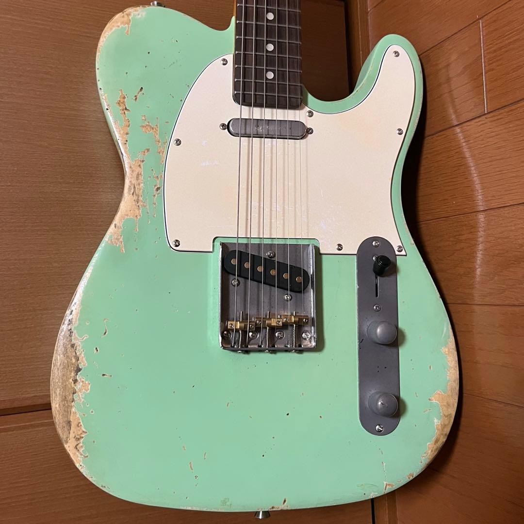 Vintage Laquer SurfGreen Telecaster レリック