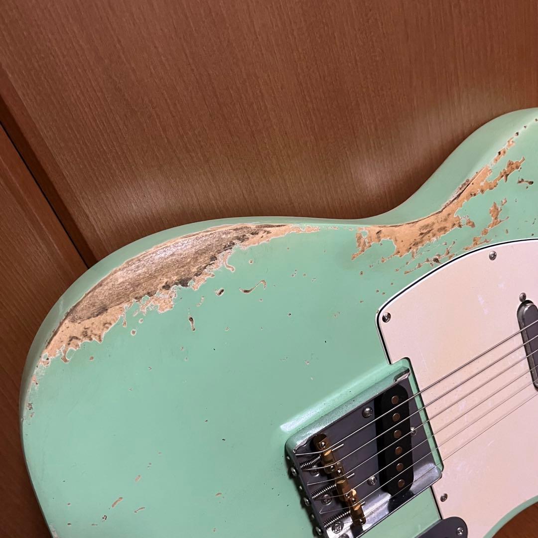Vintage Laquer SurfGreen Telecaster レリック