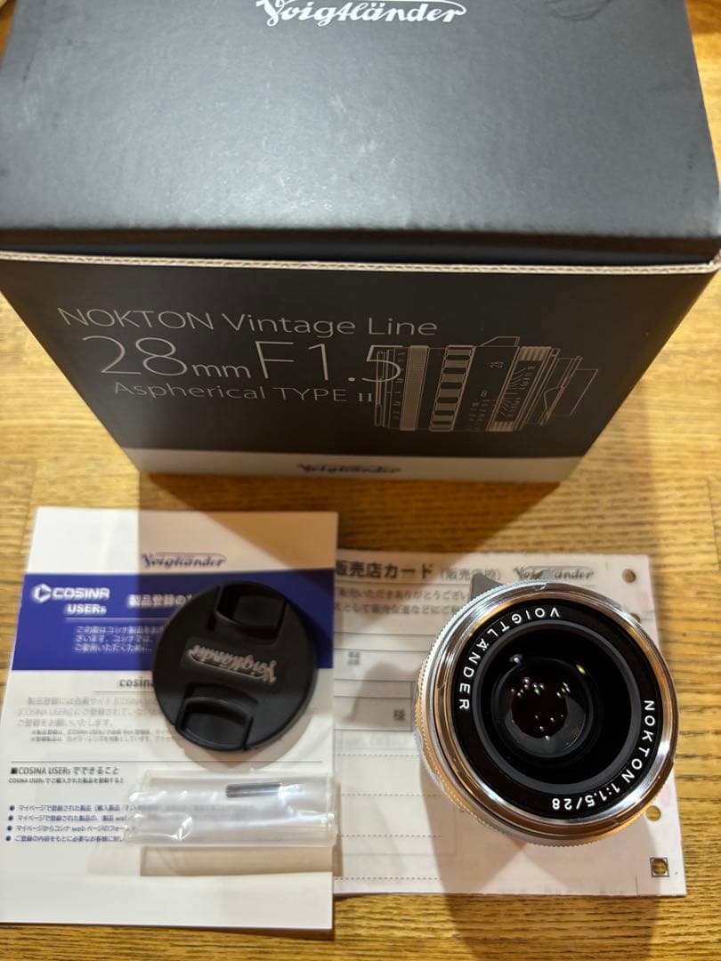 【新品同様】NOKTON Vintage Line 28mm F1.5 Asph
