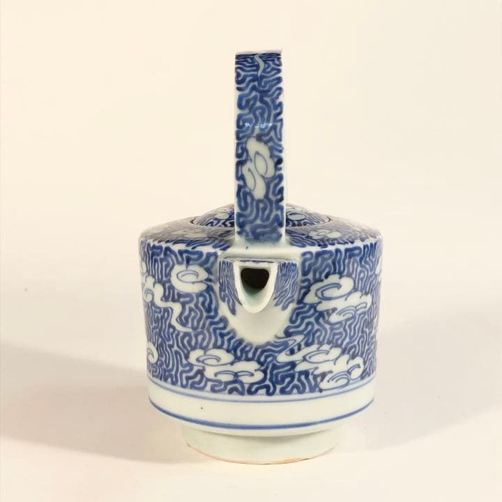 伊万里染付酒器　骨董　古伊万里　R0077ダC