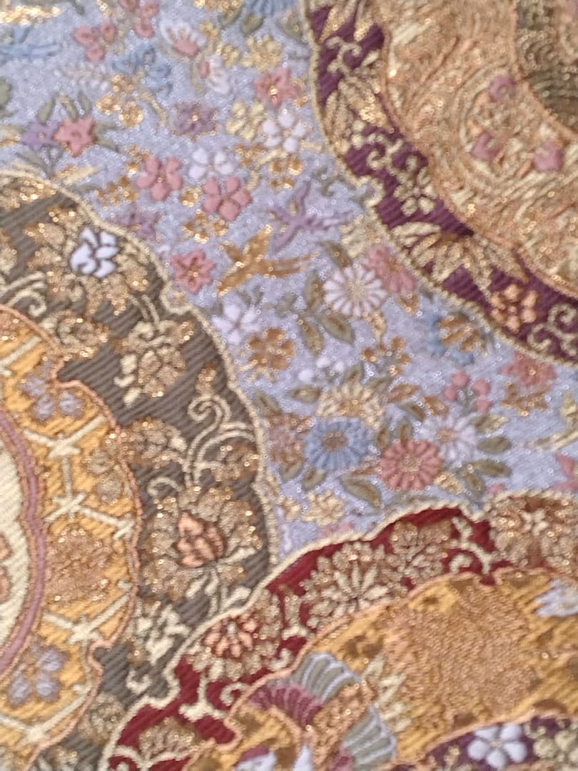 豪華な多色金糸袋帯