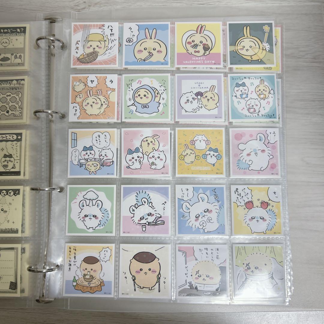 ちいかわ シールコレクション あつめてシールガム 1・2・3 ハチワレ うさぎ