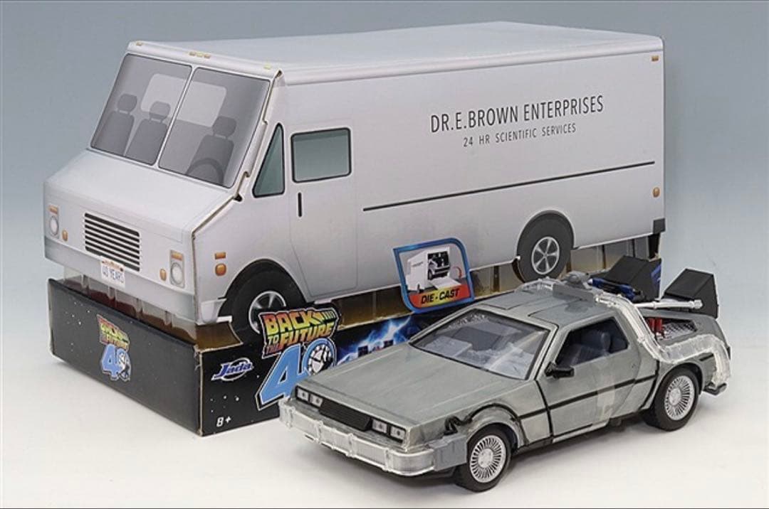 限定 JADA 1/24 バック・トゥ・ザ・フューチャー タイムマシーン 40年